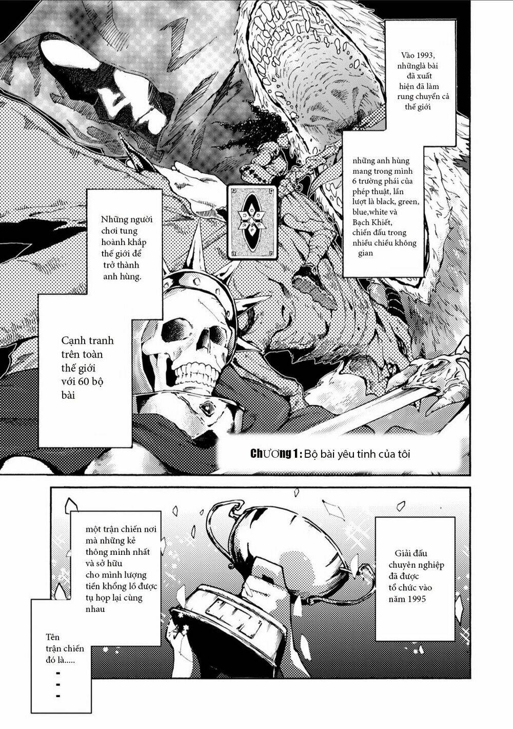 Elf Deck To Senjou Gurashi: Chapter 1