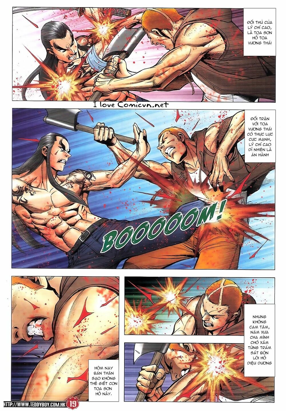 Người Trong Giang Hồ: Chapter 1840: Đại Phi ác chiến Kim Tôn Quý