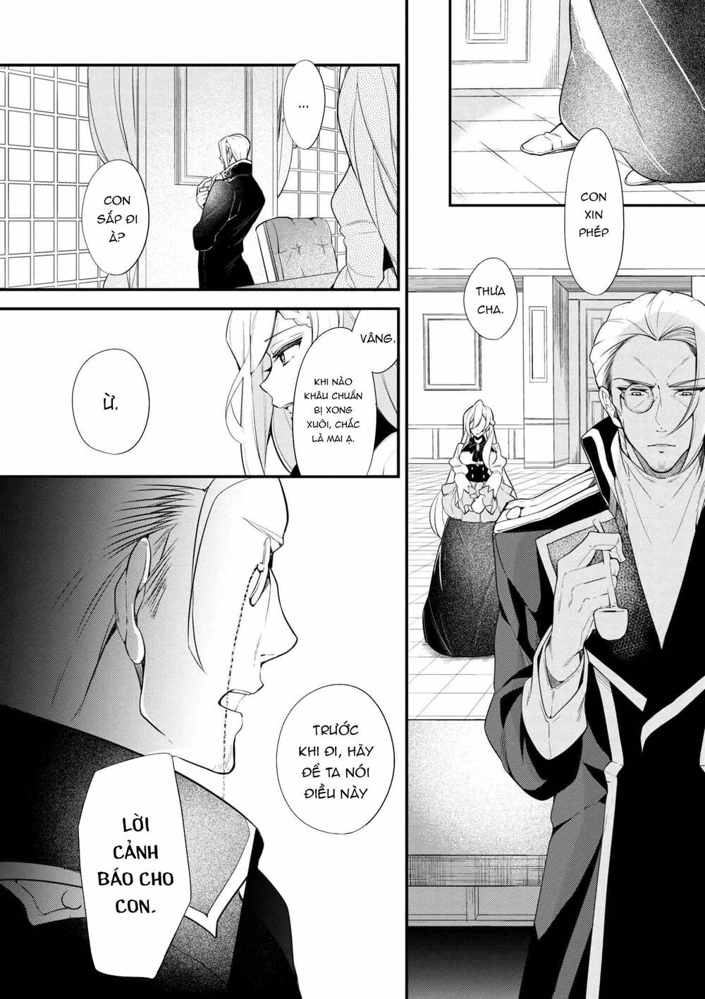 Koushaku Reijou No Tashinami: Chapter 38.2