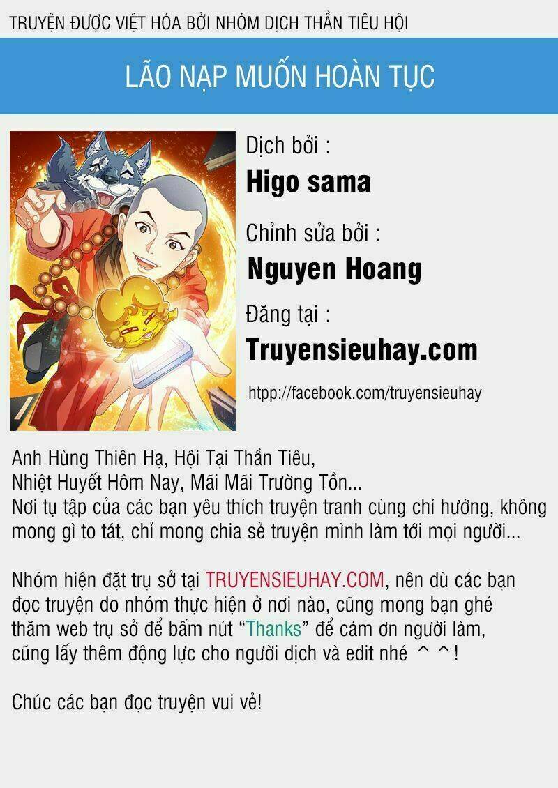 Độ Ta Không Độ Nàng: Chapter 1