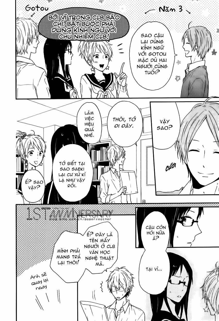 Shinbunbu no Komatsu-san: Chapter 4