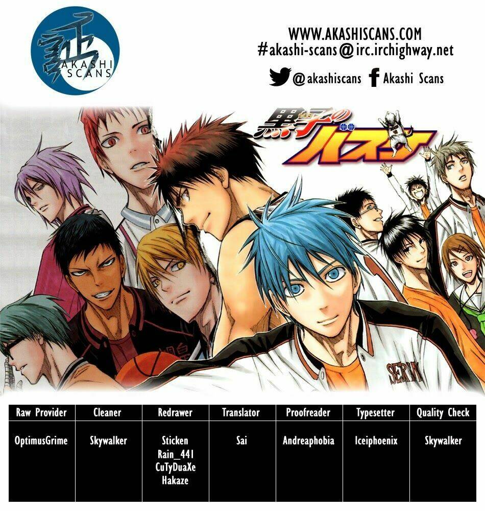 Vua Bóng Rổ Kuroko: Chapter 272