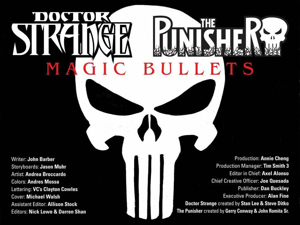 Doctor Strange/Punisher: Magic Bullets: Chapter 1.1