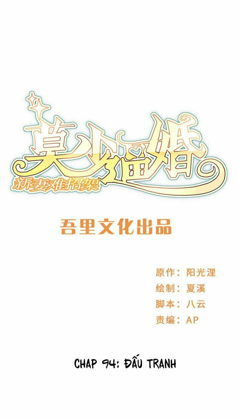 Mạc Thiếu Bức Hôn: Vợ Mới Khó Chống Đỡ: Chapter 94