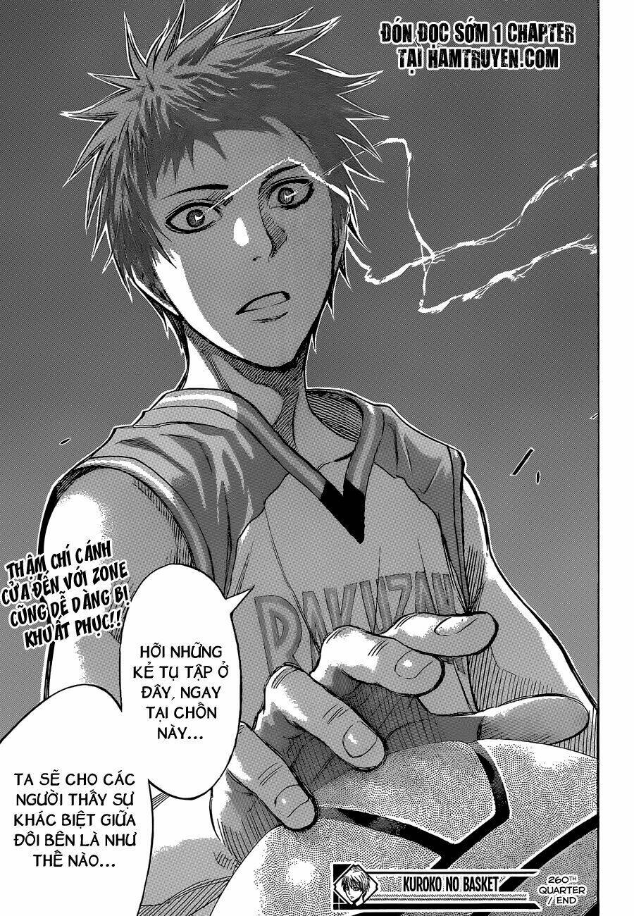 Vua Bóng Rổ Kuroko: Chapter 260