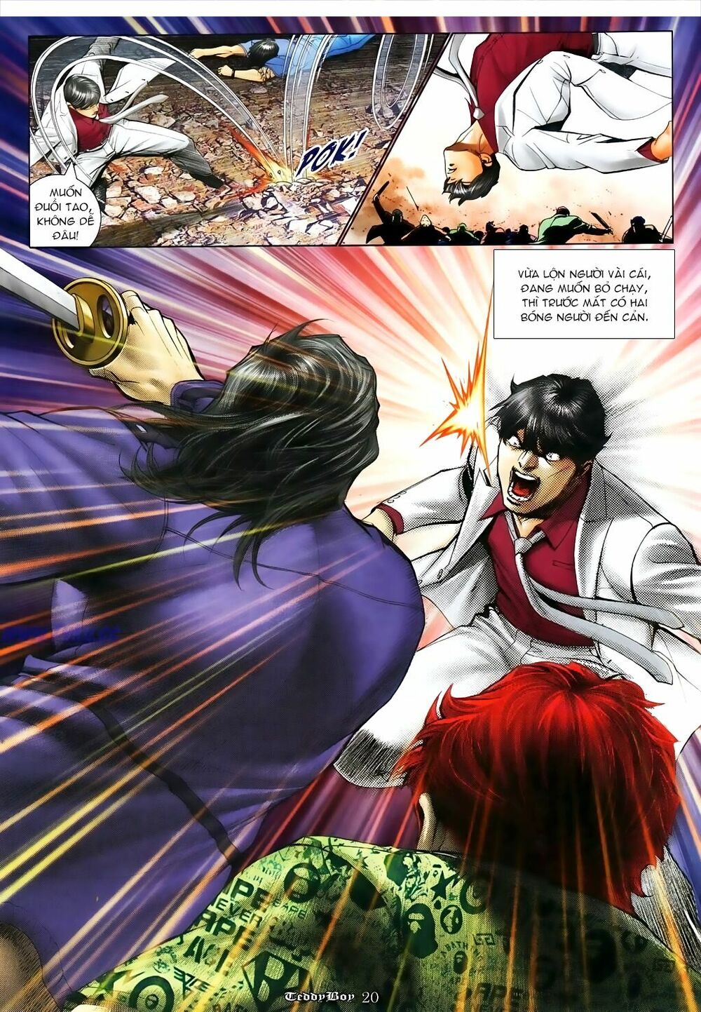 Người Trong Giang Hồ: Chapter 1082: Chạy