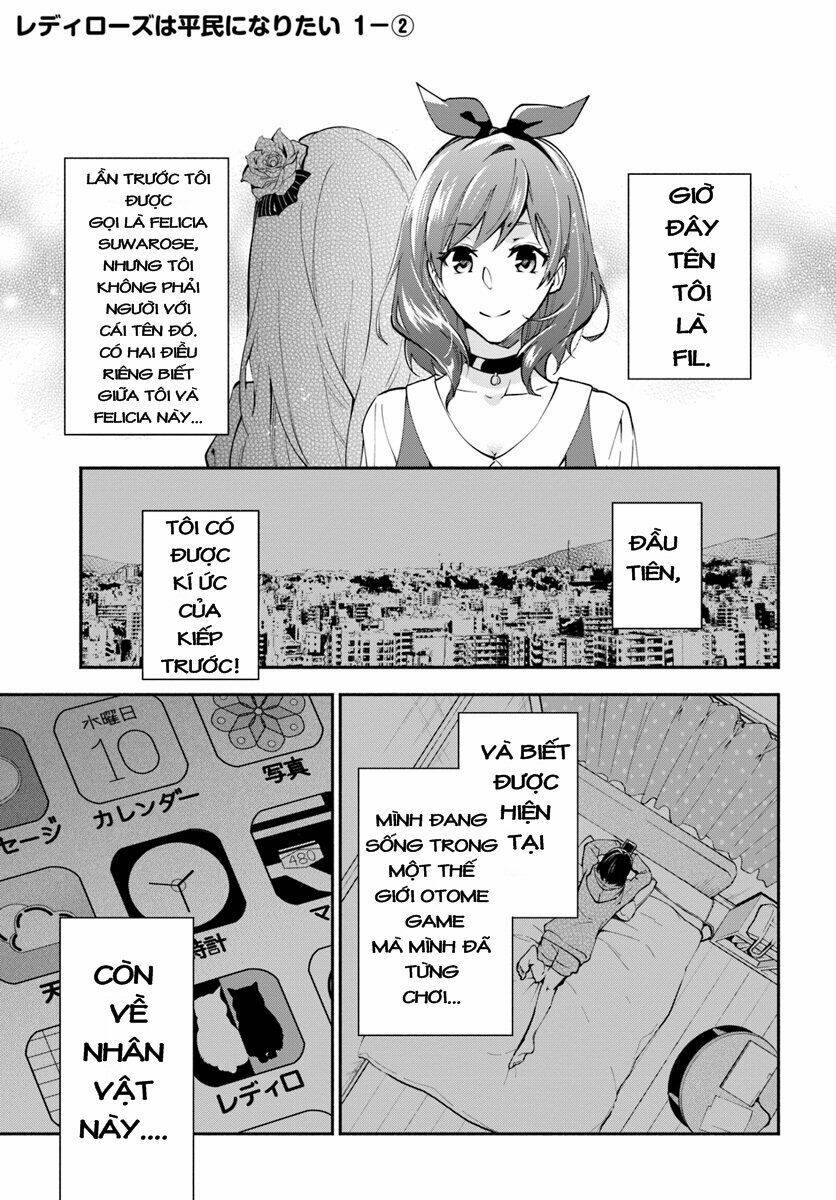 Lady Rose Wants To Be A Commoner: Chapter 1