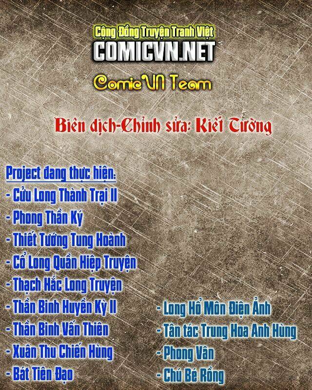 Thiết Tướng Tung Hoành: Chapter 81