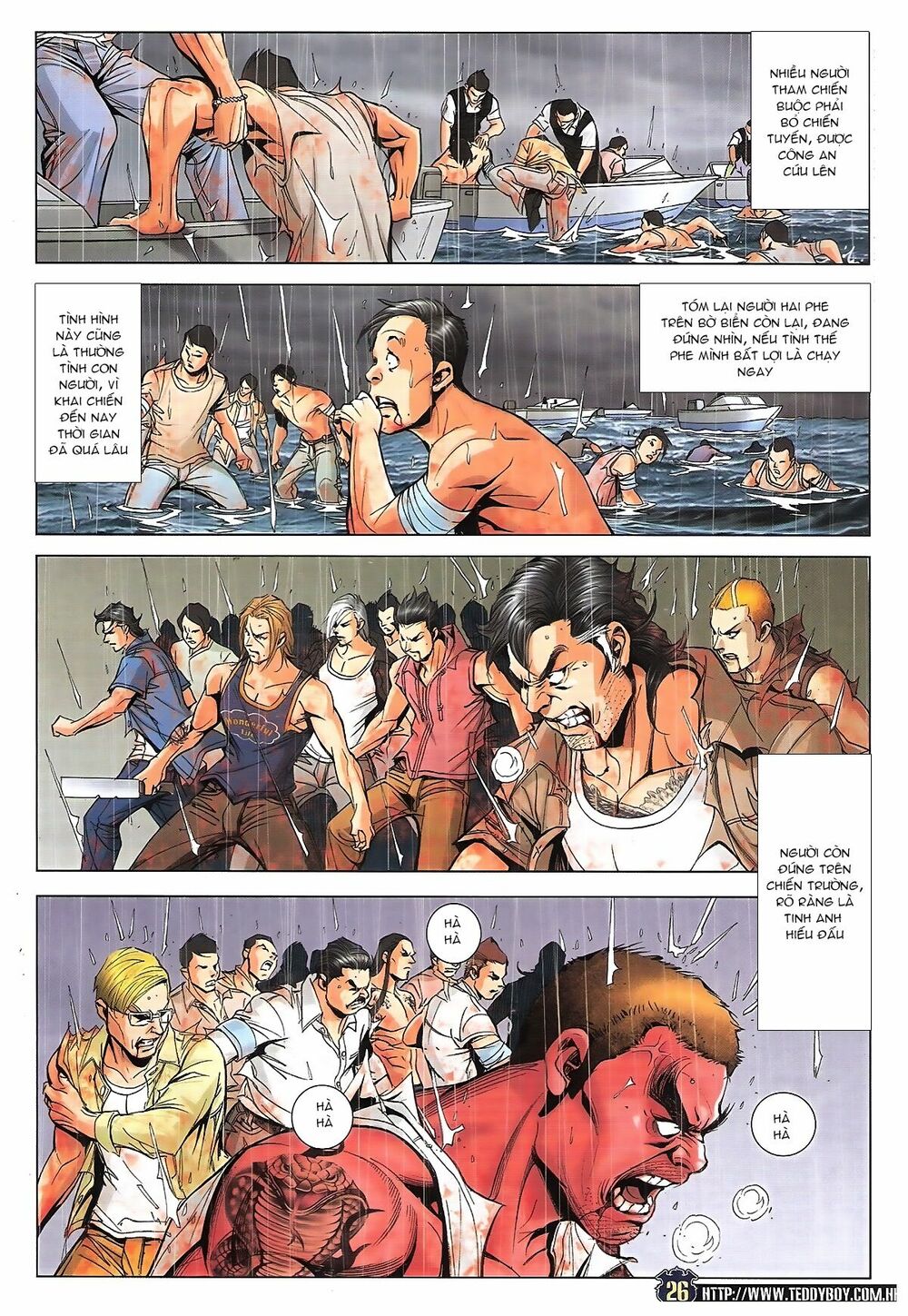 Người Trong Giang Hồ: Chapter 1847: Một mình gánh vác