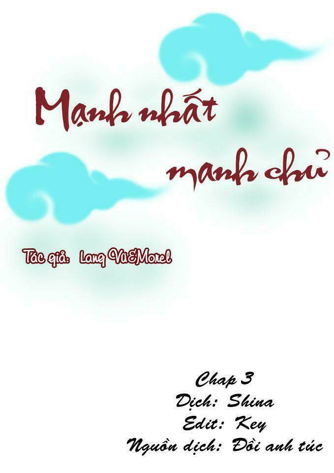 Mạnh Nhất Manh Chủ: Chapter 3