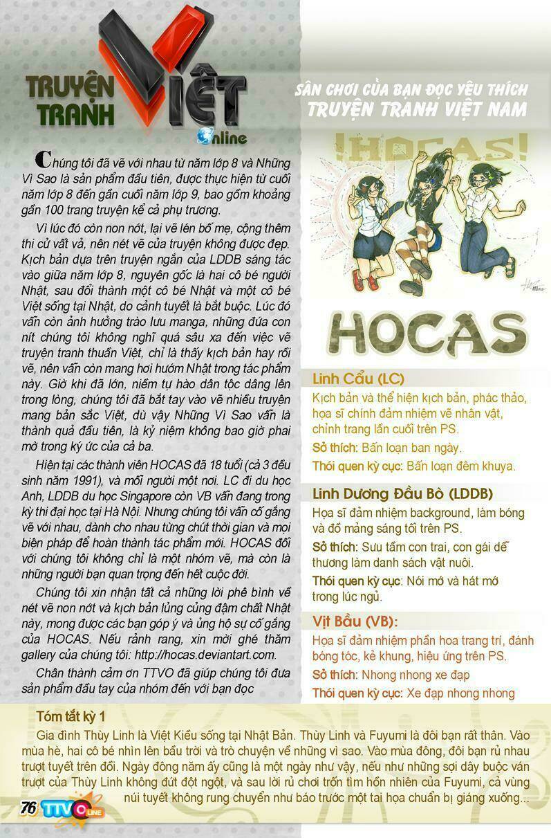 Tạp Chí Truyện Tranh Việt Nam Online - Ttvo: Chapter 2
