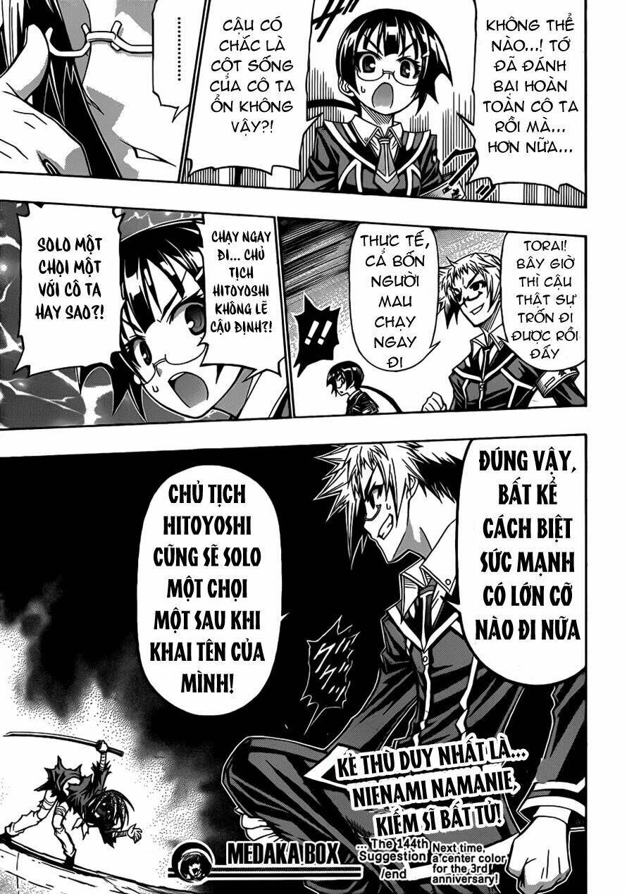 Medaka Box: Chapter 144