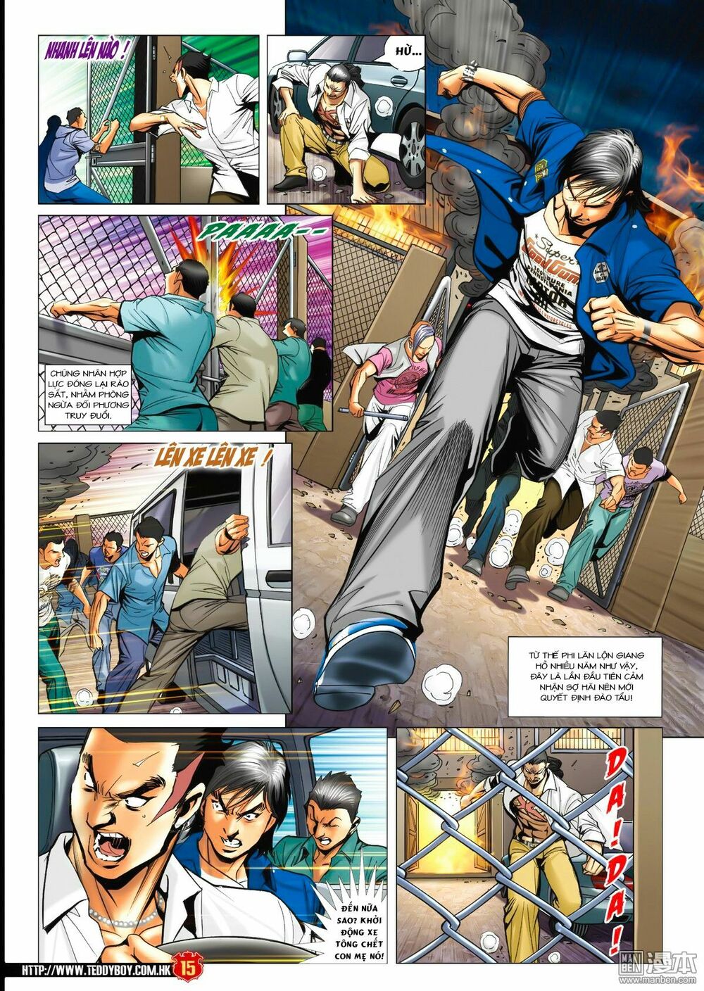 Người Trong Giang Hồ: Chapter 1532: Cô Cô Chảy vs Cự Ca