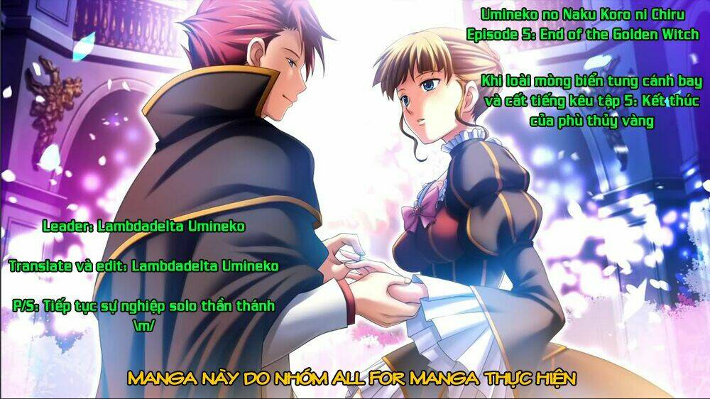 Umineko No Naku Koro Ni Chiru Ep 5: End Of The Golden Witch: Chapter 7