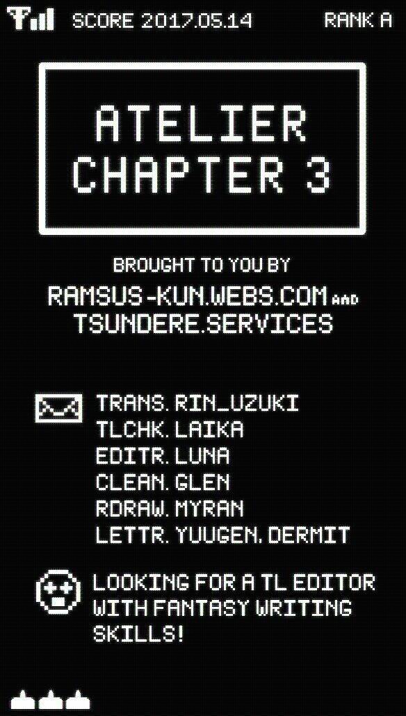 Tongari Booshi No Atorie: Chapter 3