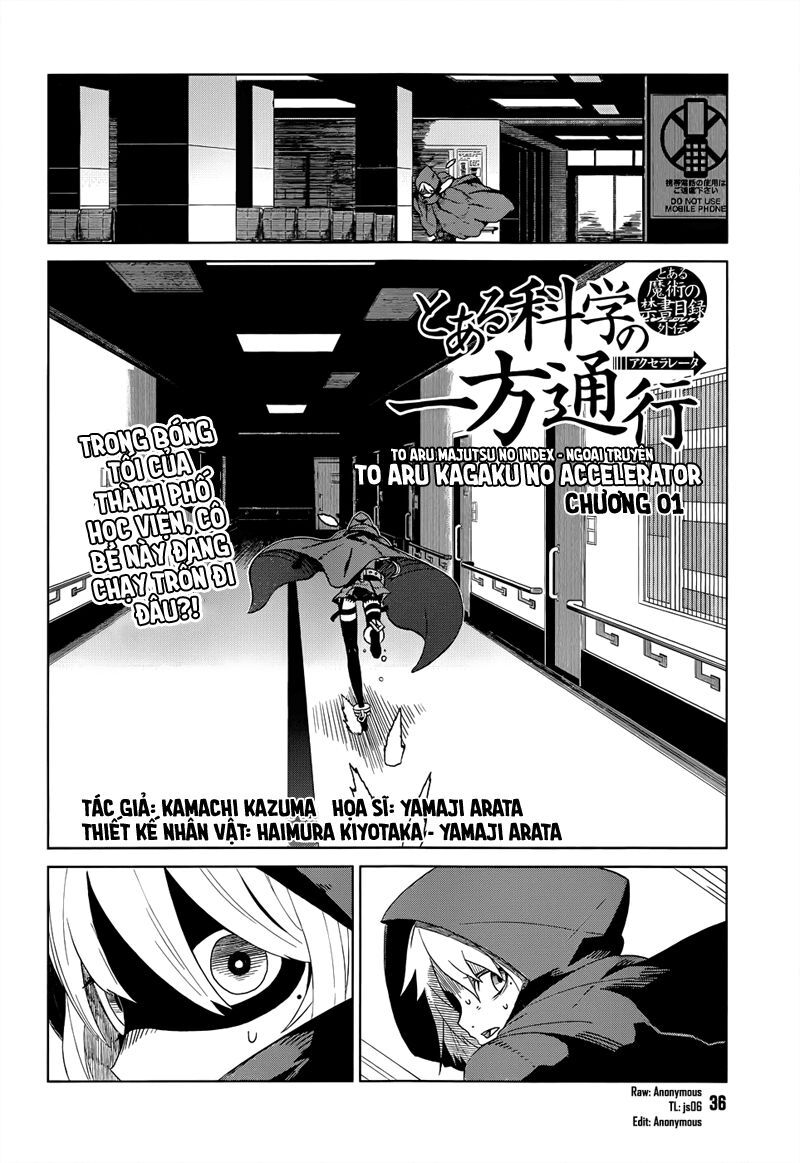 Toaru Kagaku No Accelerator: Chapter 1