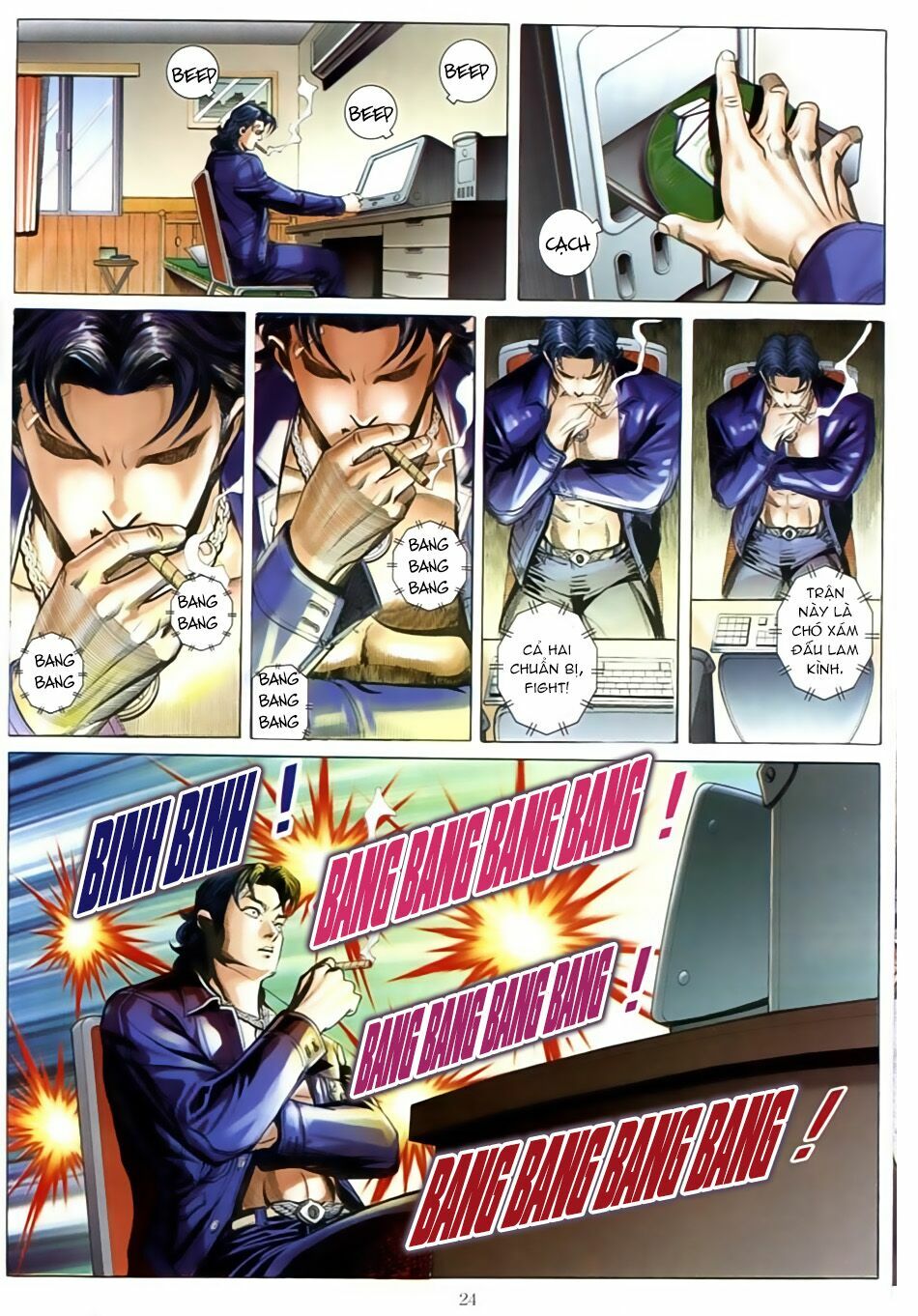 Người Trong Giang Hồ: Chapter 597: Trận chiến tắm máu