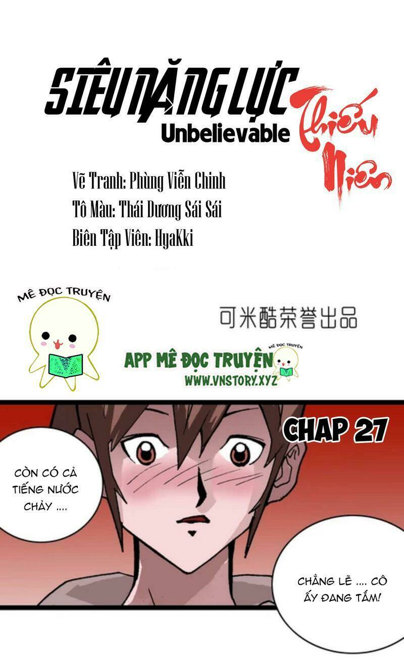 Thiếu Niên Siêu Năng Lực: Chapter 27