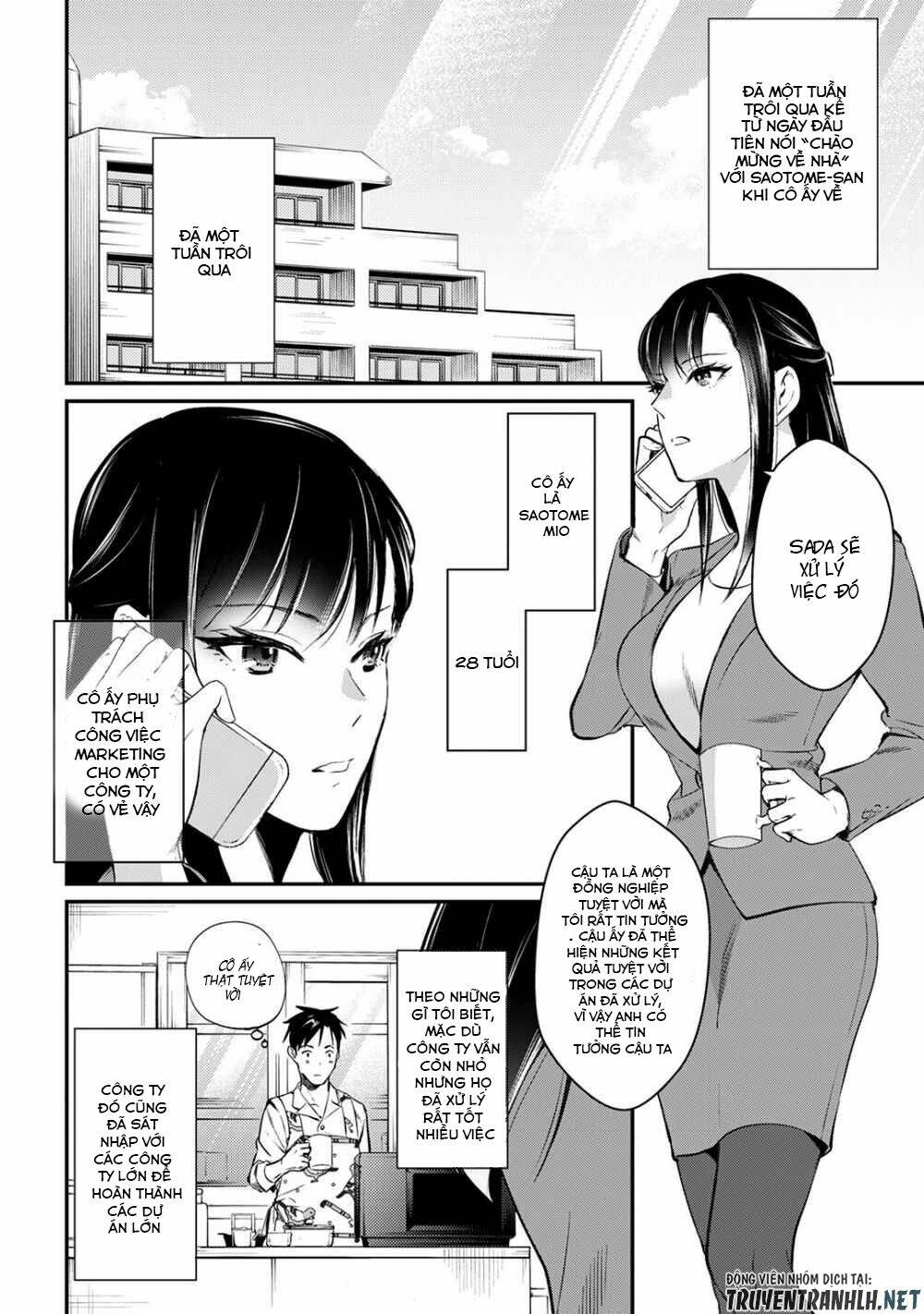 Tsuki 50-Man Moratte Mo Ikigai No Nai Tonari No Onee-San Ni 30-Man De Yatowarete 'Okaeri' Tte Iu: Chapter 2