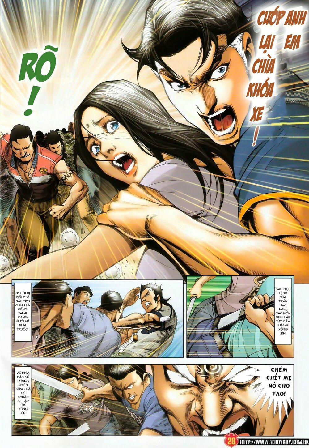 Người Trong Giang Hồ: Chapter 1428: Mãnh Thái vs Hắc Cổ