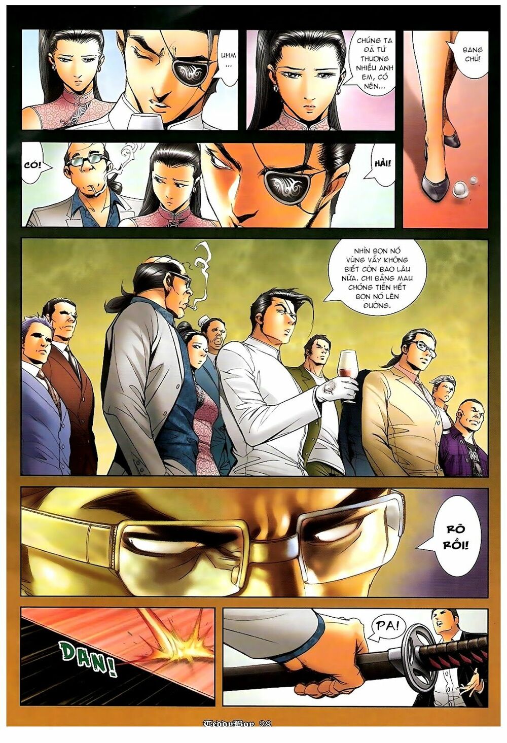 Người Trong Giang Hồ: Chapter 1225: Địa Trung Hải đến đây