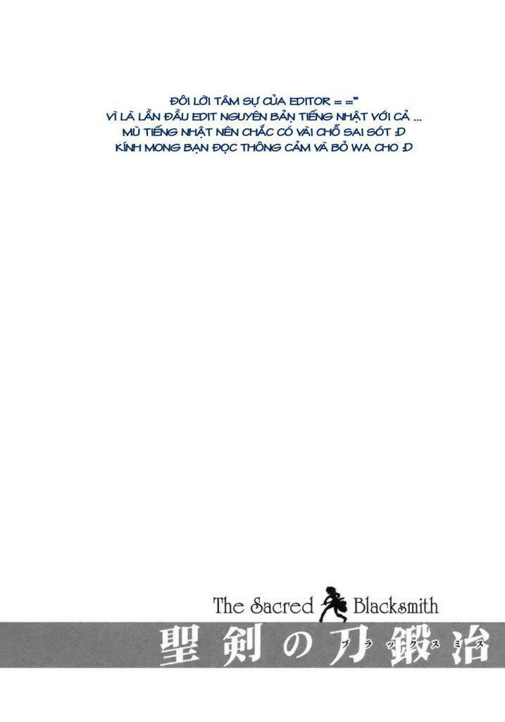 Seiken No Blacksmith: Chapter 2