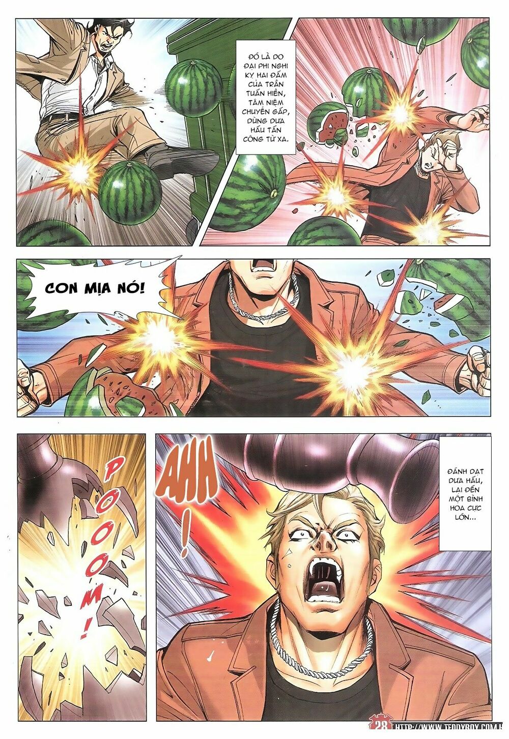 Người Trong Giang Hồ: Chapter 1801: Đại Phi tái chiến Trần Tuấn Hiền