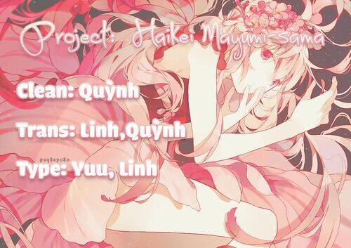 Haikei Mayumi-Sama: Chapter 1