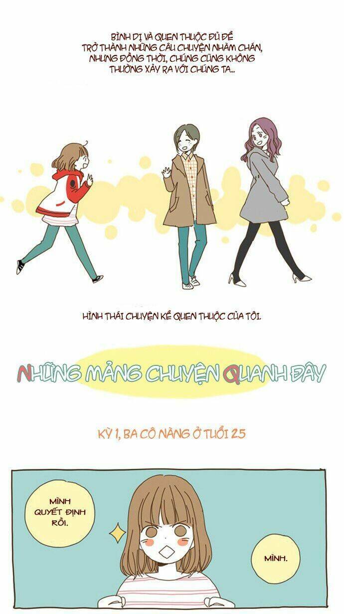 Những Mảng Chuyện Quanh Đây: Chapter 1