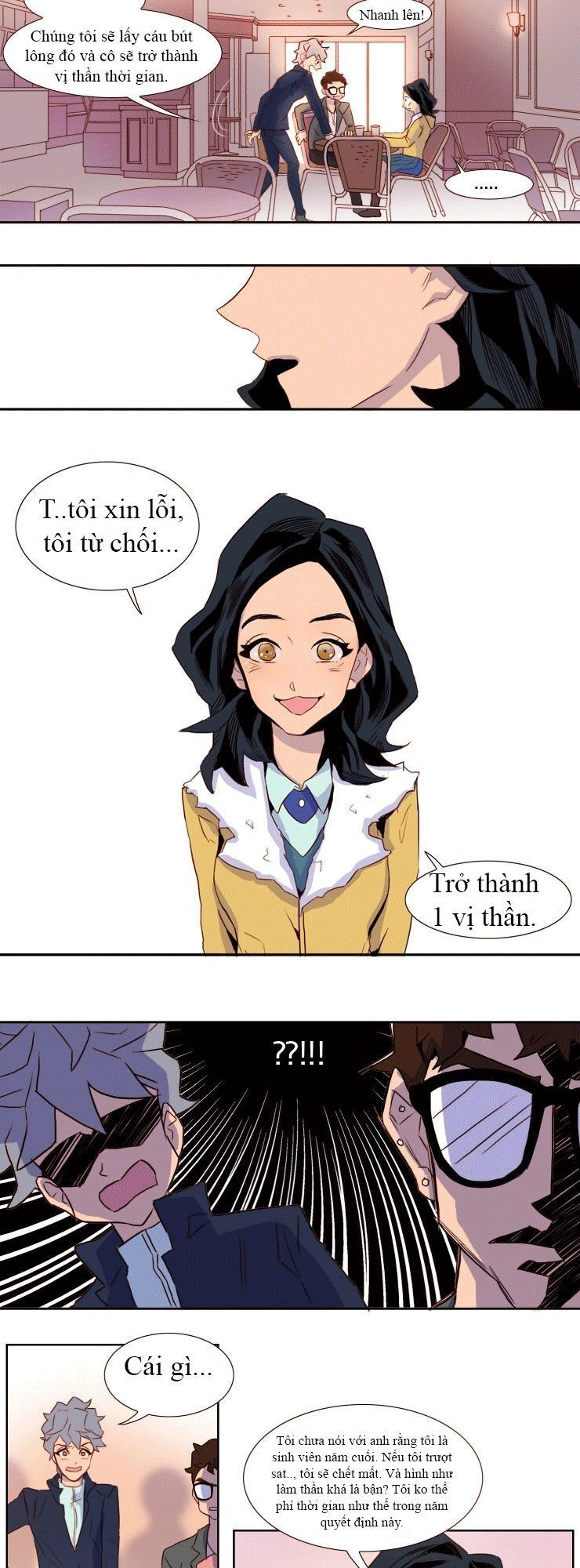 Những Vị Thần Nắm Giữ Thời Gian: Chapter 3