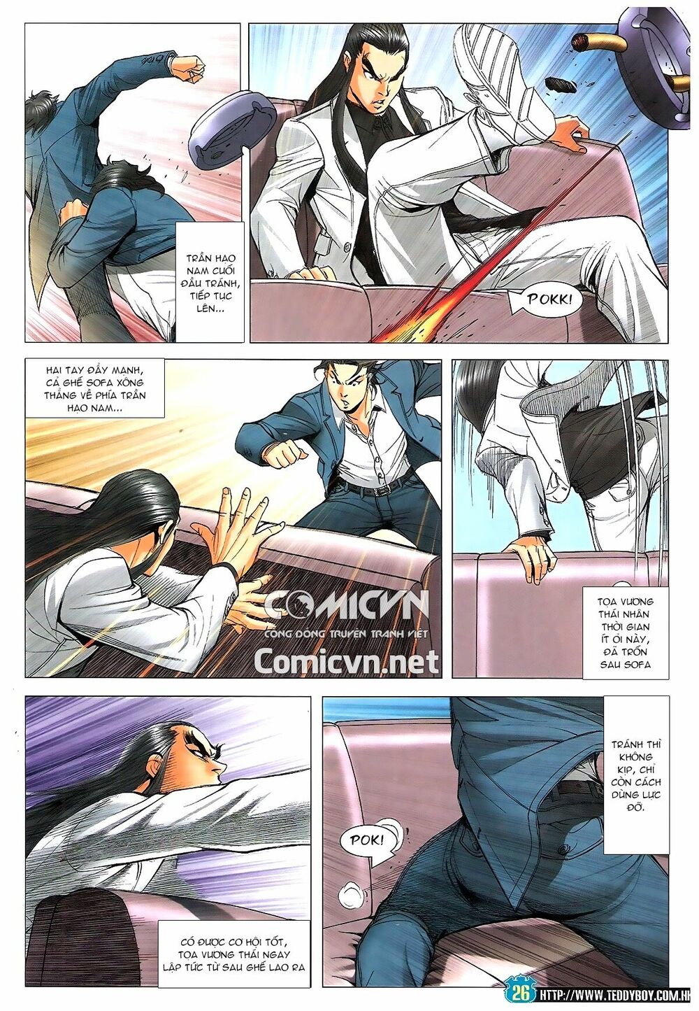 Người Trong Giang Hồ: Chapter 1808: Trần Hạo Nam vs Tọa Sơn Hổ
