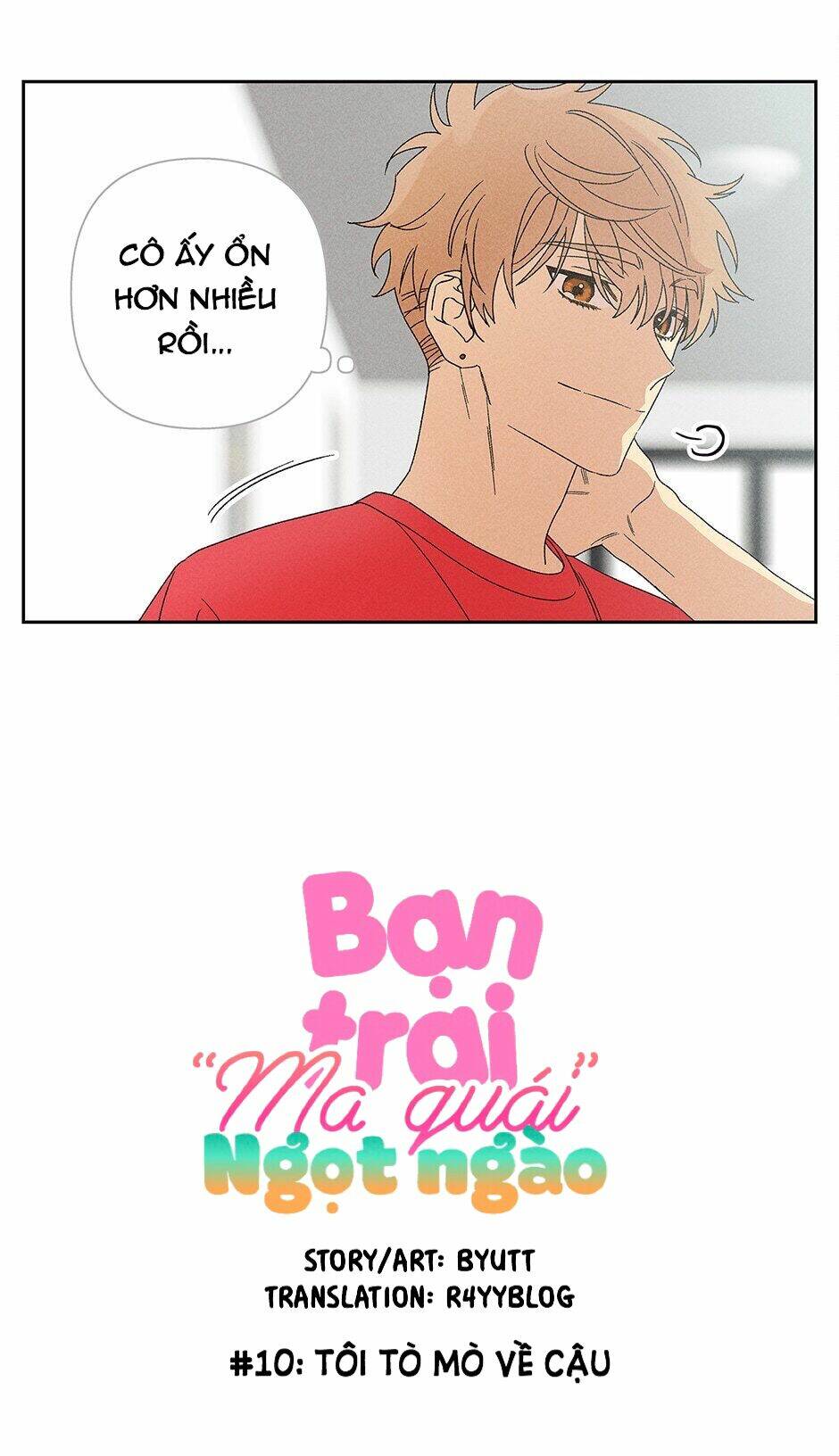 Bạn Trai “Ma Quái” Ngọt Ngào: Chapter 10