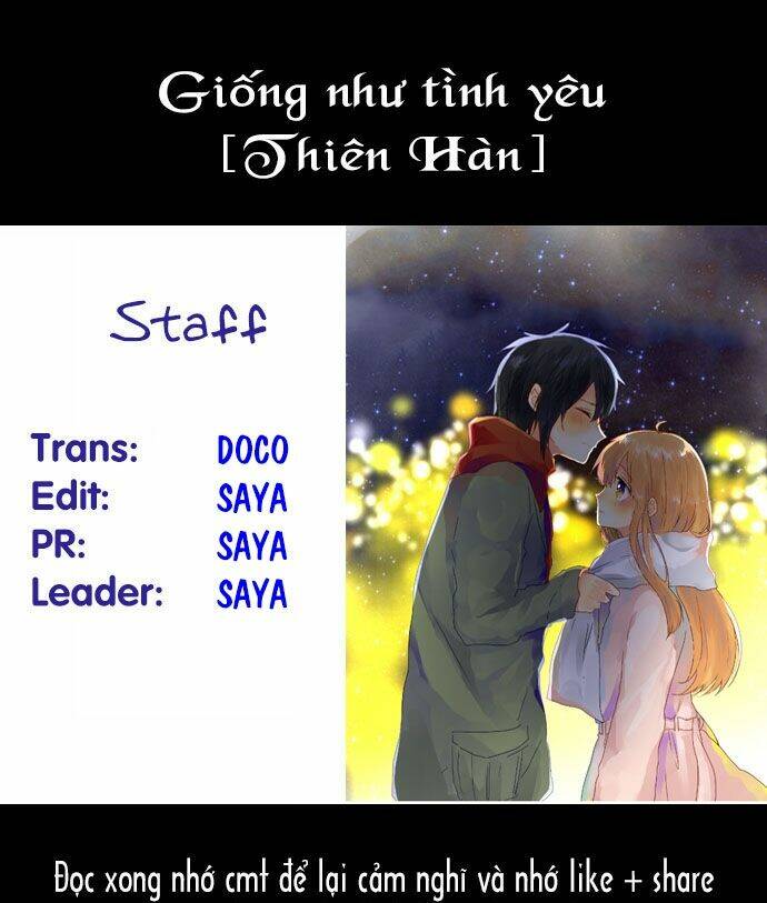 Giống Như Tình Yêu!: Chapter 8.7