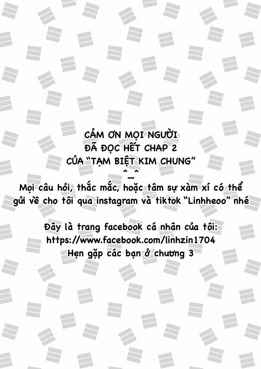 Tạm Biệt Kim Chung: Chapter 2