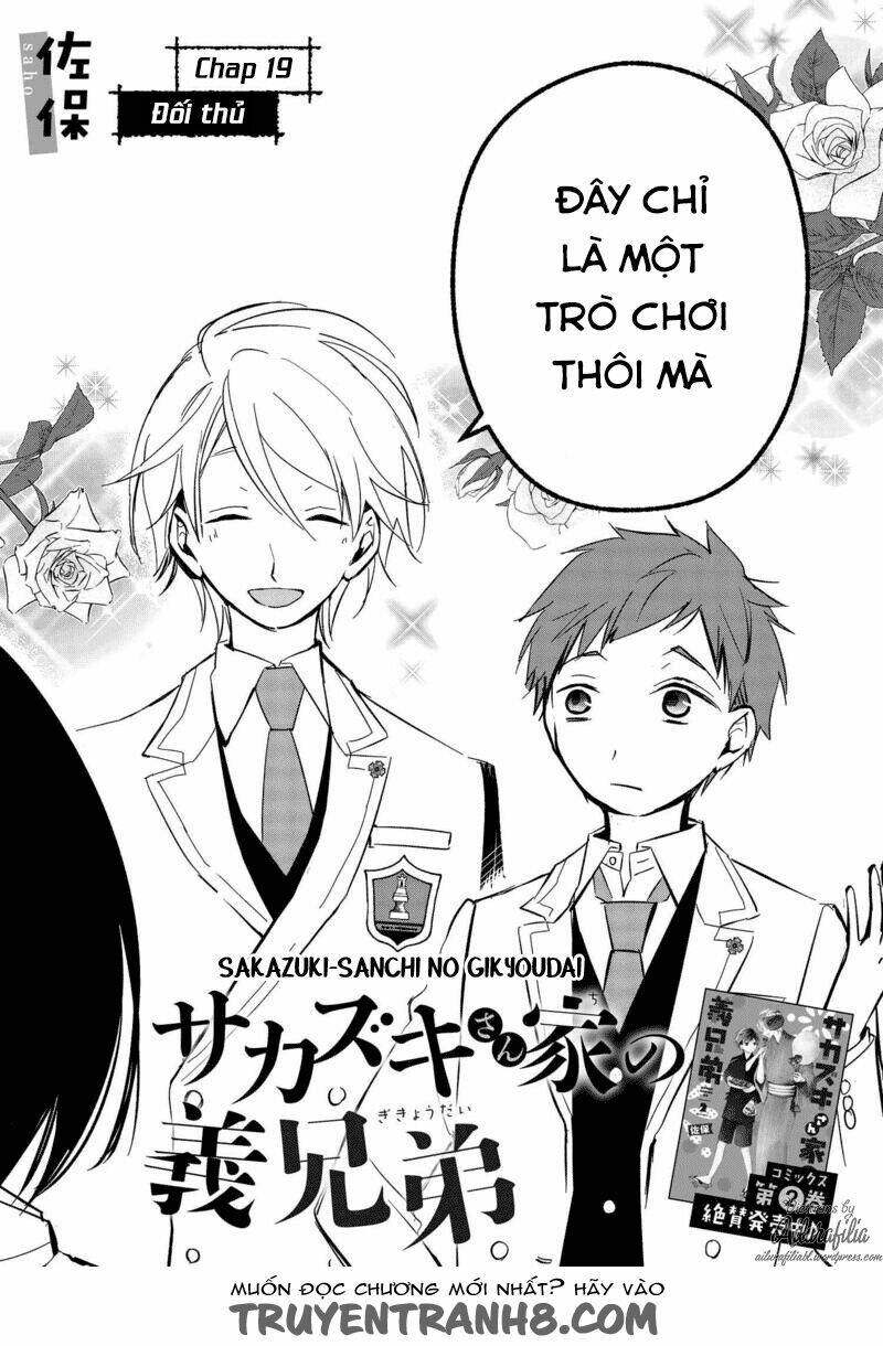 Sakazuki-Sanchi No Gikyoudai: Chapter 19