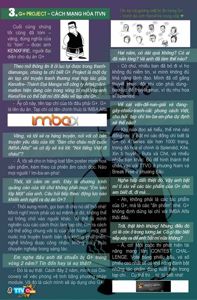 Tạp Chí Truyện Tranh Việt Nam Online - Ttvo: Chapter 3.1