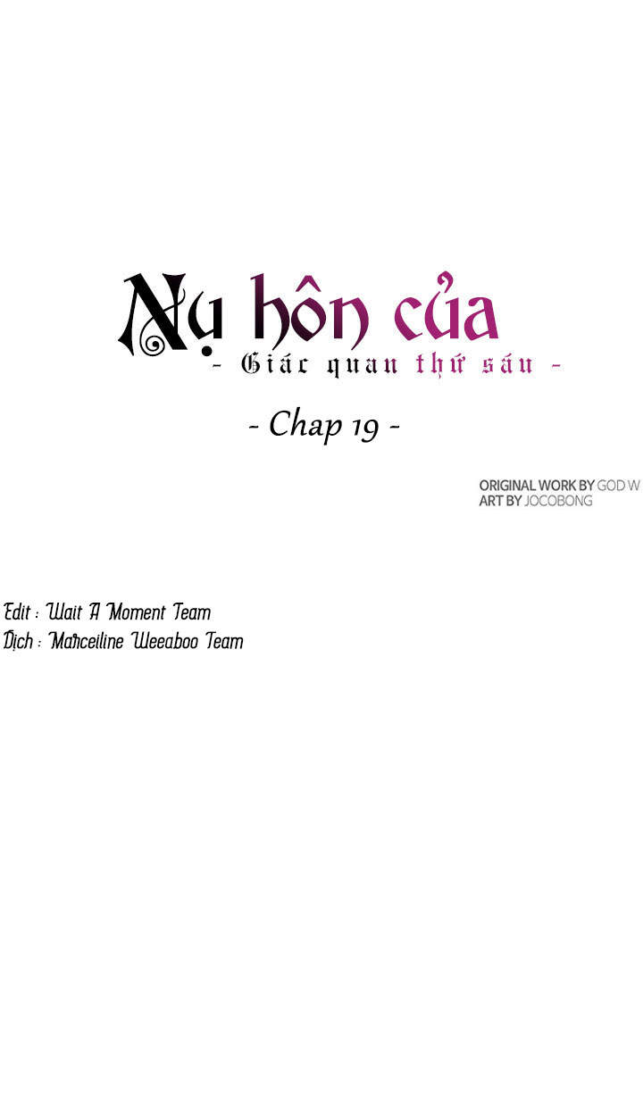 Nụ Hôn Của Giác Quan Thứ Sáu: Chapter 19
