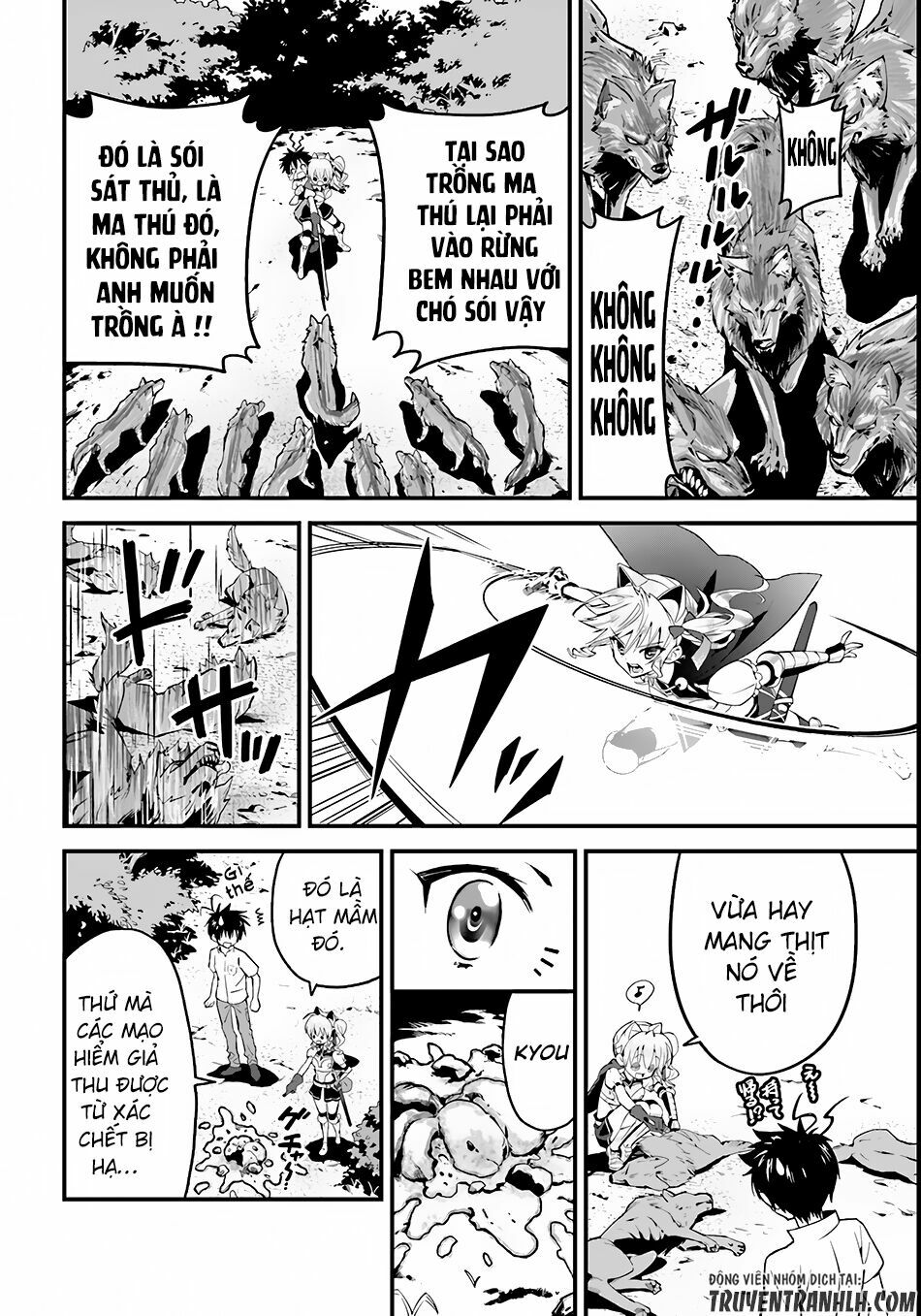 Isekai desu ga Mamono Saibai shiteimasu: Chapter 1