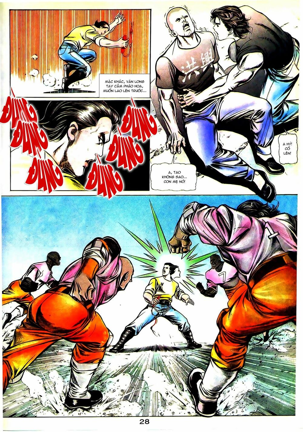 Người Trong Giang Hồ: Chapter 19: So cao với trời