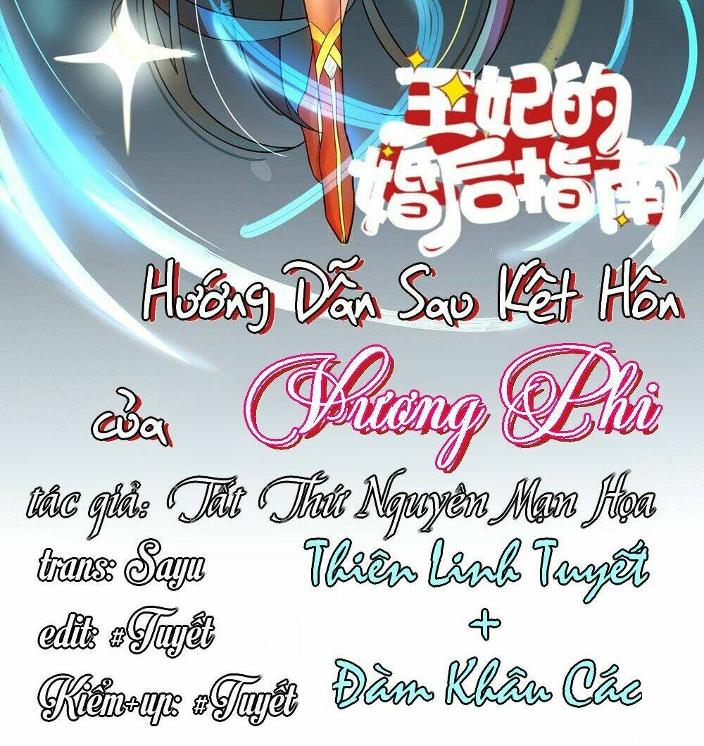 Hướng Dẫn Sau Kết Hôn Của Vương Phi: Chapter 3