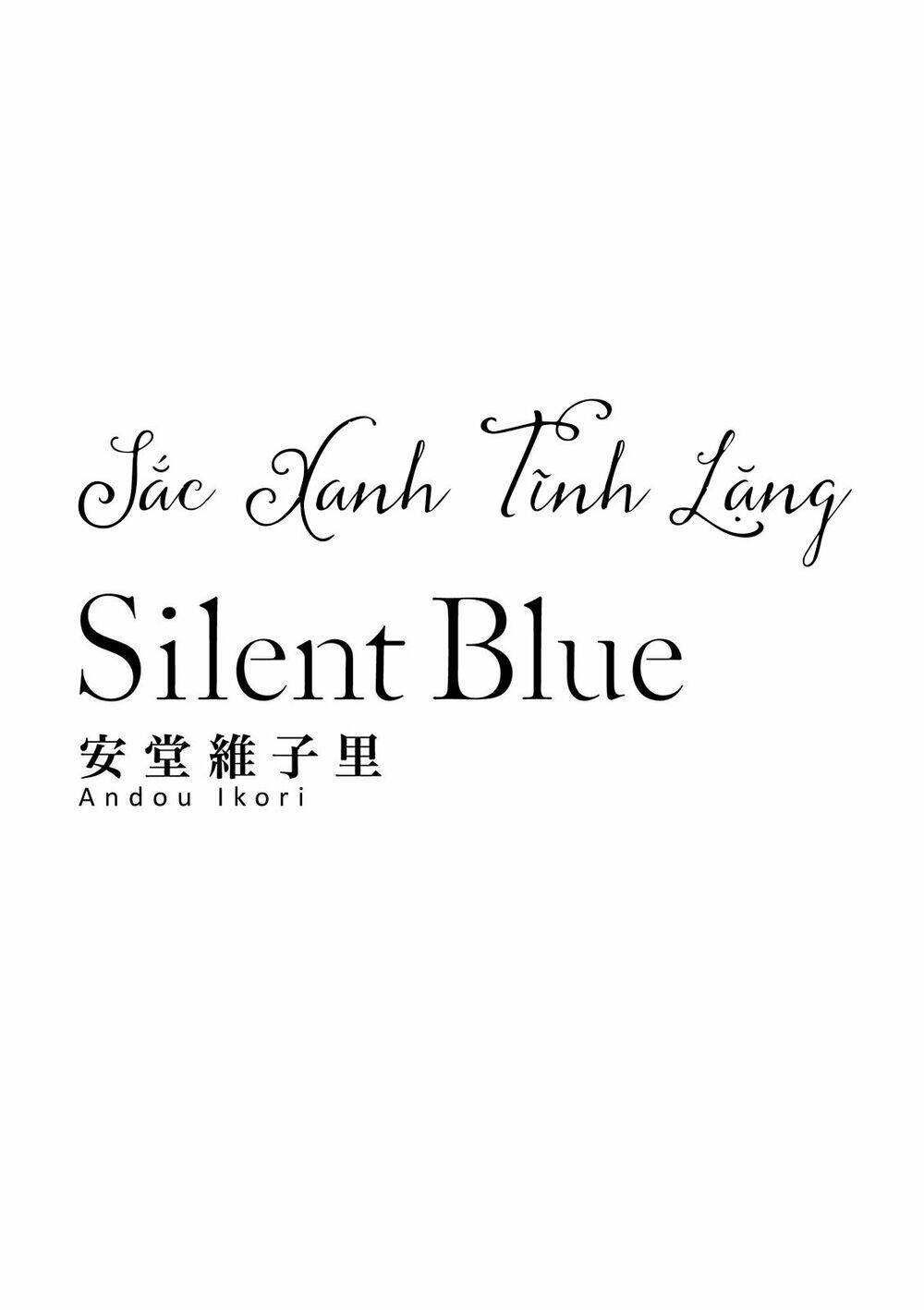 Silent Blue: Chapter 1