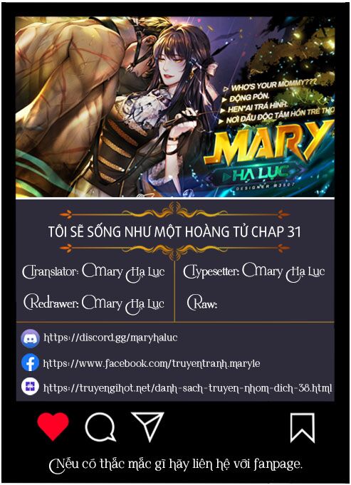 Tôi Sẽ Sống Như Một Hoàng Tử: Chapter 31