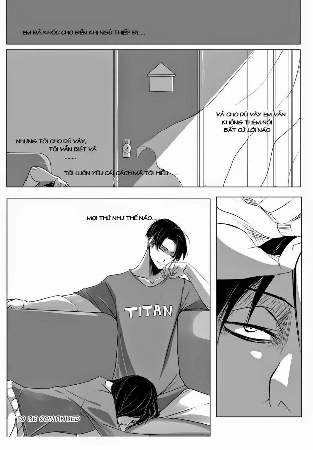 Đại Chiến Titan - Doujinshi Về Cuộc Tình Tay 4: Chapter 4