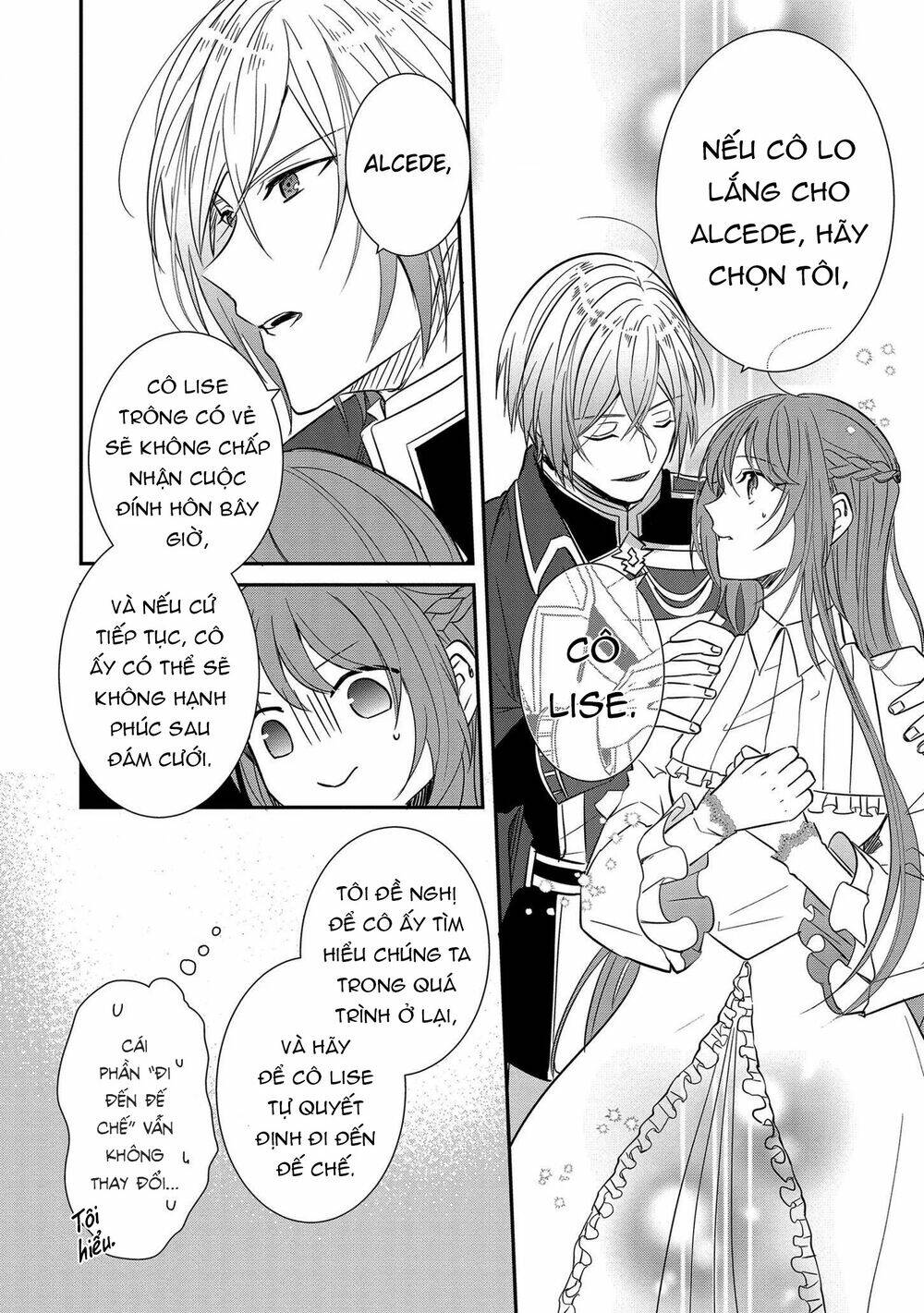 Đế Chế Hi Vọng Được Đính Hôn Với Nữ Quan: Chapter 2