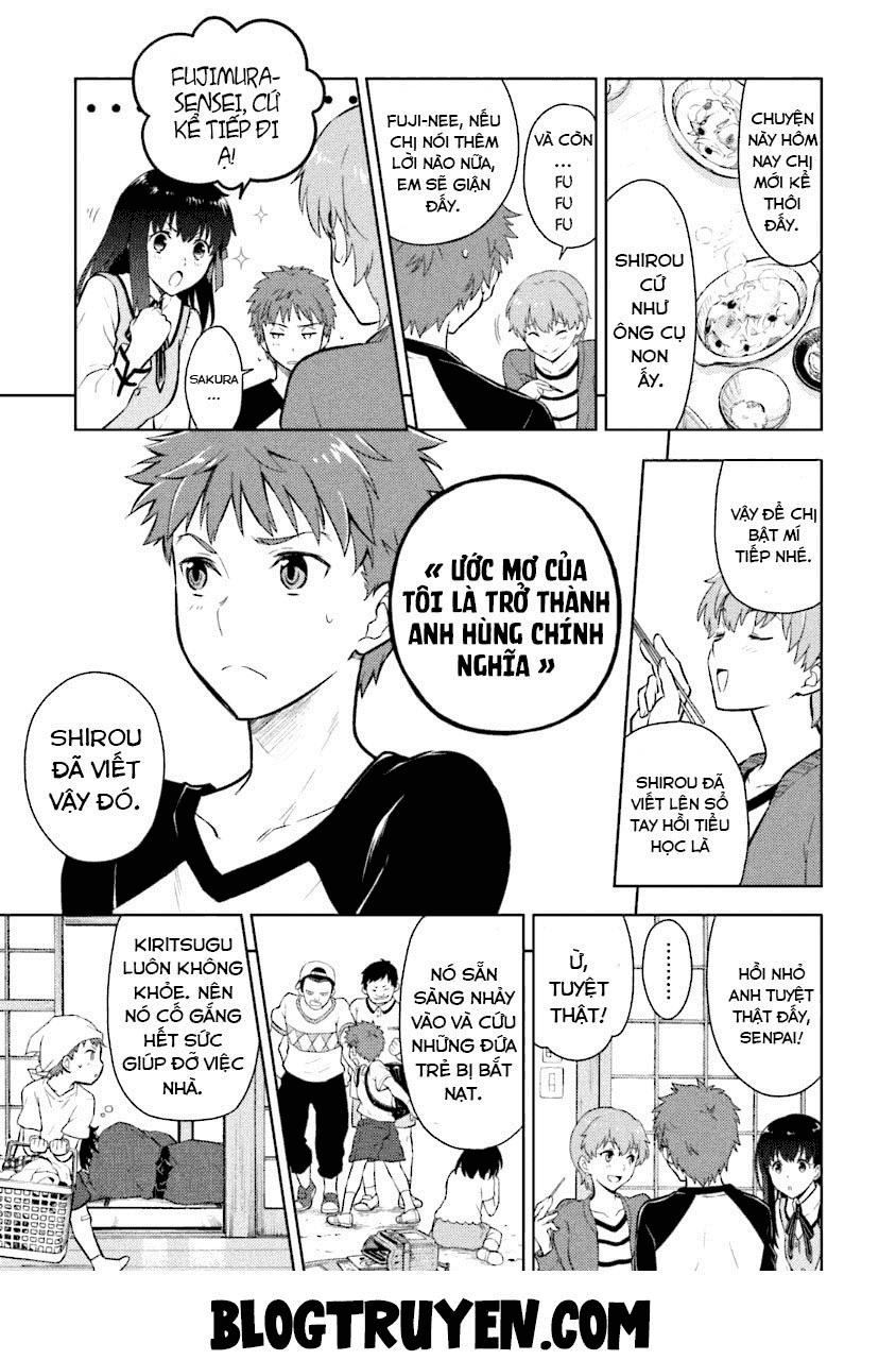 Fate/Stay Night Heaven's Feel: Chapter 1