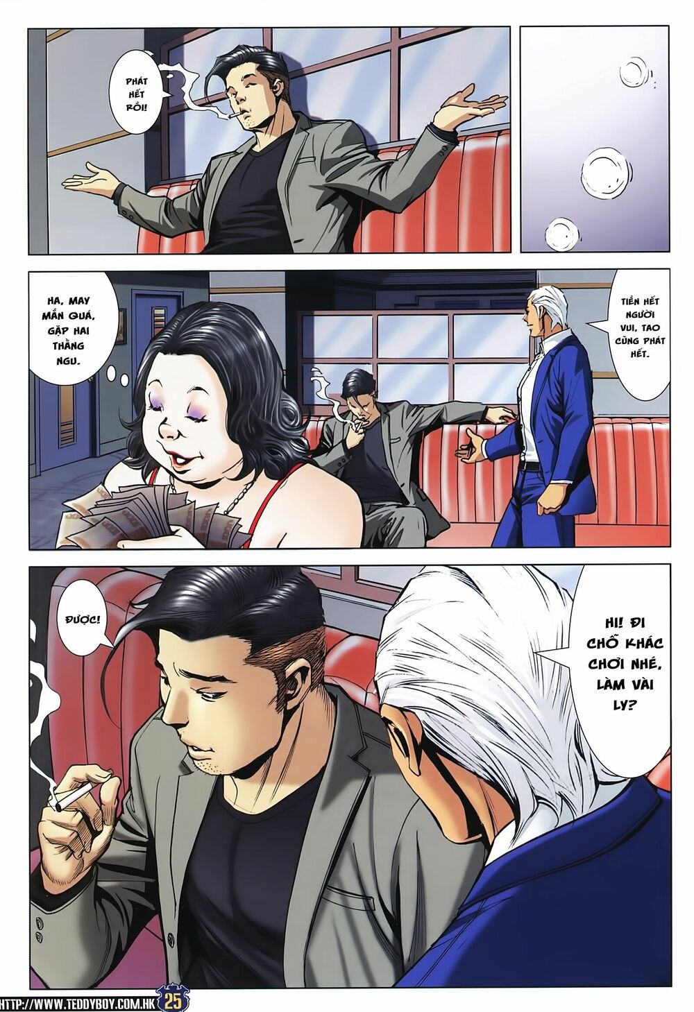 Người Trong Giang Hồ: Chapter 2235: Thần uy phục Tam