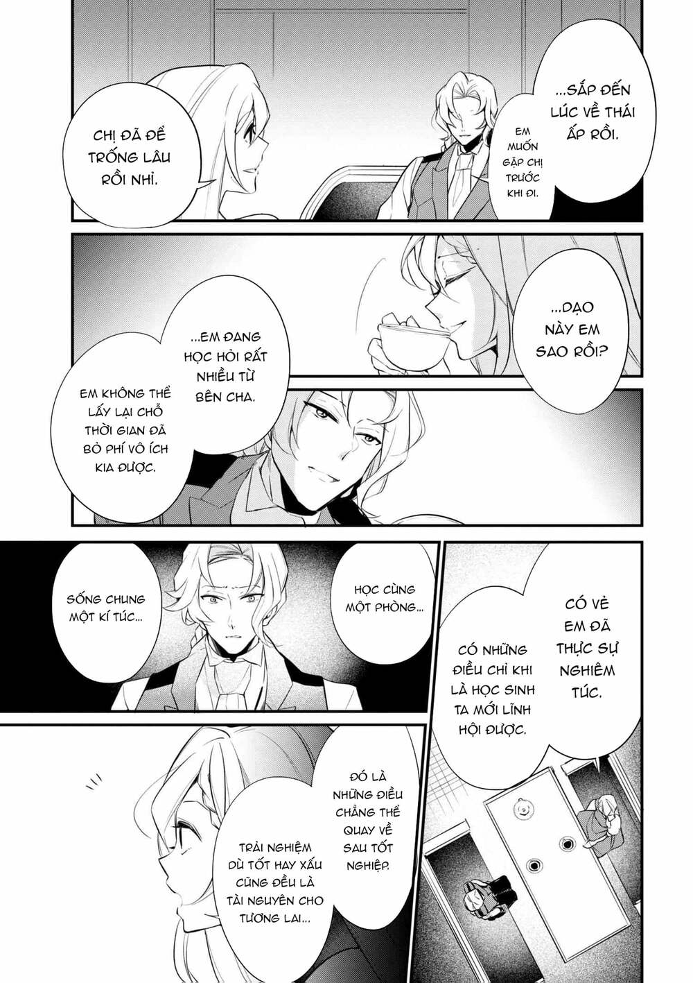 Koushaku Reijou No Tashinami: Chapter 37.2