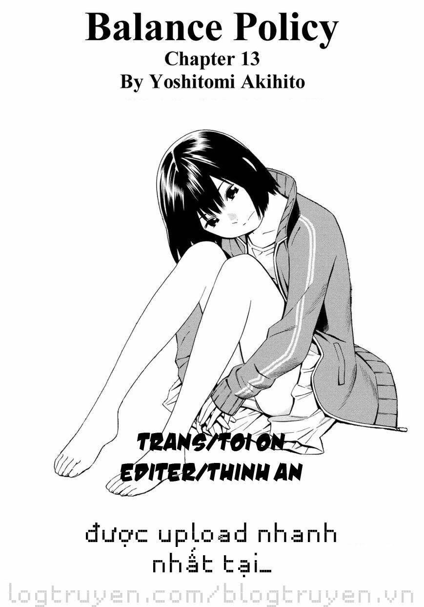 Balance Policy: Chapter 13