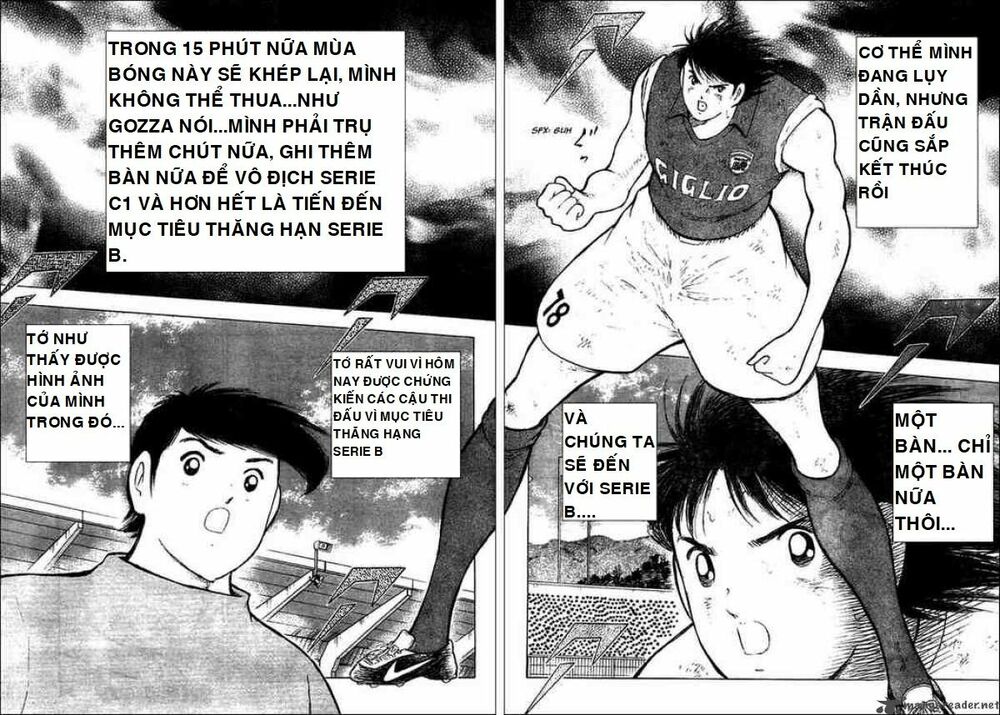 Captain Tsubasa : Trận Chiến Liên Đoàn Italy: Chapter 14
