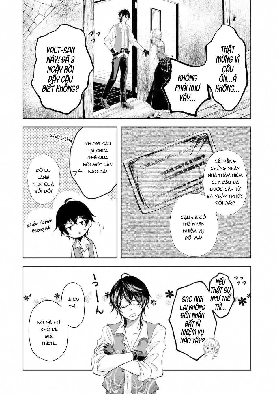 Level 0 No Maou-Sama, Isekai De Boukensha Wo Hajimemasu: Chapter 3.1